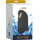 La Viva Knight Rider Vibrating & Tapping Male Masturbator Black Masturbators and Strokers